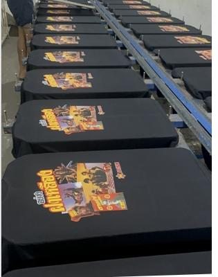 สายการผลิตเสื้อแคมเปญ M-150 ฝาเหลือง