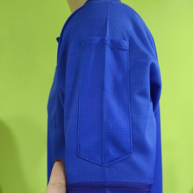 กระเป๋าปากกาที่แขนเสื้อและขอบแขนพิมพ์ sublimation